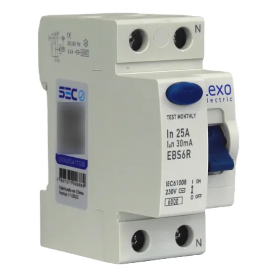 Interruptor Diferencial 2 X 25a 30ma Lexo Certificado