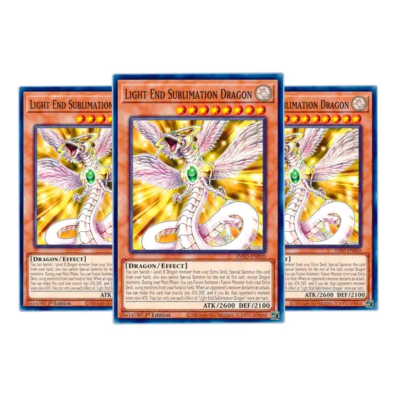 Yugi-oh! Light End Sublimation Dragon Info-en010 Comun