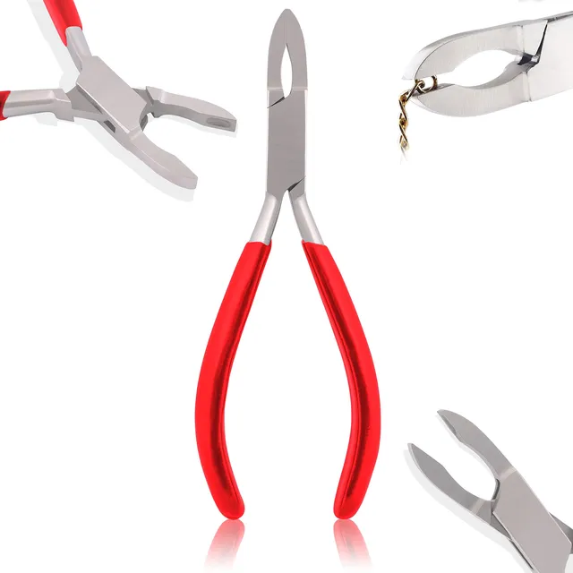 Odontomed2011 Alicate Cierre Anillo Mango Agarre Pvc Rojo