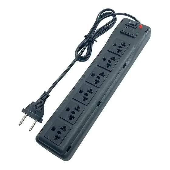 Filtro de Linha Nacional 6 Tomadas Bivolt Protetor Elétrico