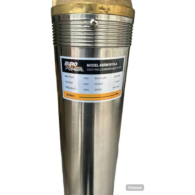 Bomba Pozo Profundo Europower 5,5 Hp, 220v Monofasica Nema4