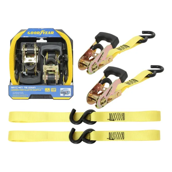 Set Correas P/sujetar 454 Kg C/tensor Mecánico Goodyear 