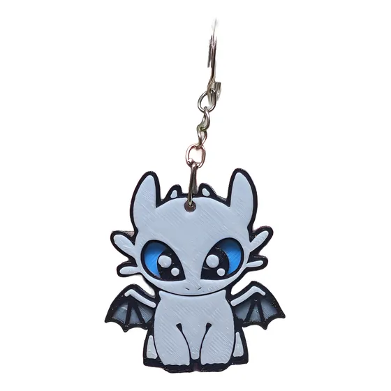Llavero Chimuelo Furia Luminosa Entrenar Dragon Souvenir