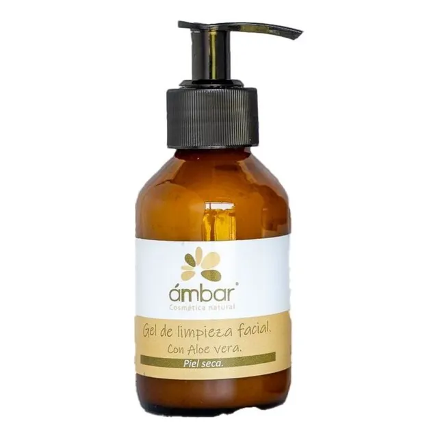 Ámbar Cosmética Natura Gel Limpieza Aloe Vera Piel Seca120ml