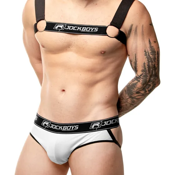 Cueca Jockstrap Com Arreio Elástico