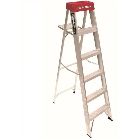 Escalera Tijera De Aluminio Escalumex 6 Peldaños