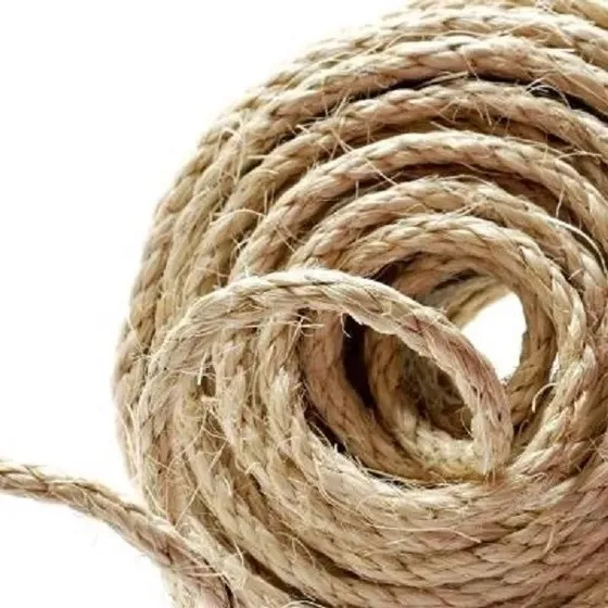 Cuerda Cañamo Yute 100 Mts 3mm Soga Decoración Artesanías
