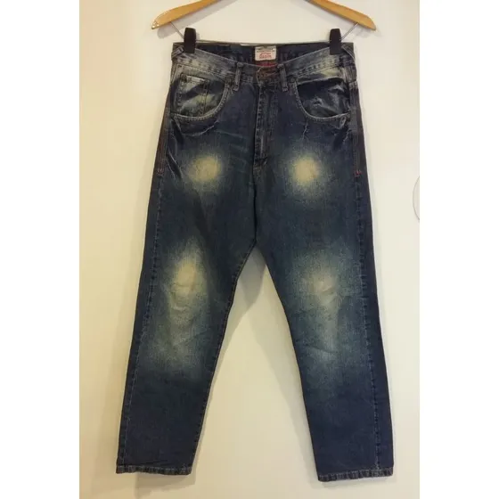 Jeans Azul Bross Vintage Denim Talle 30  