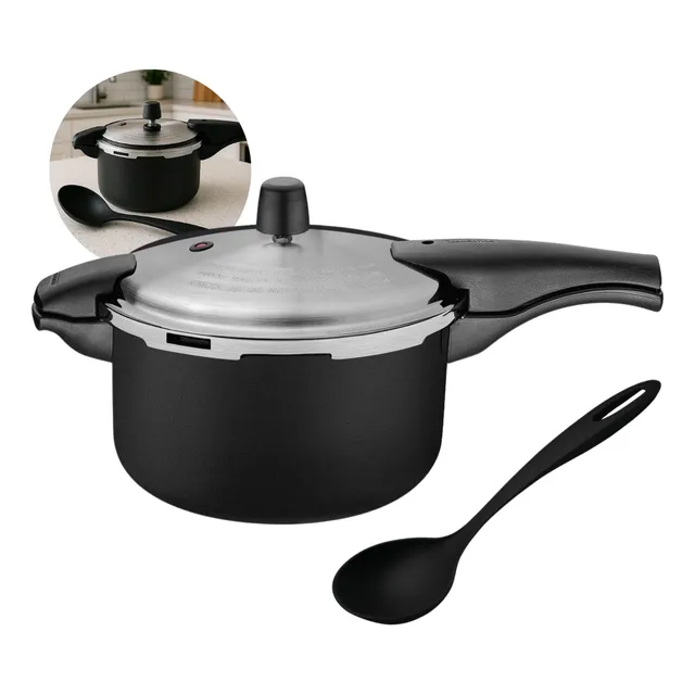 Tramontina 6,0l Vancouver 24 Cm Grande Panela De Pressão