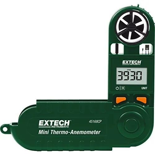 Mini Termoanemómetro Extech 45168cp Con Brújula Integrada