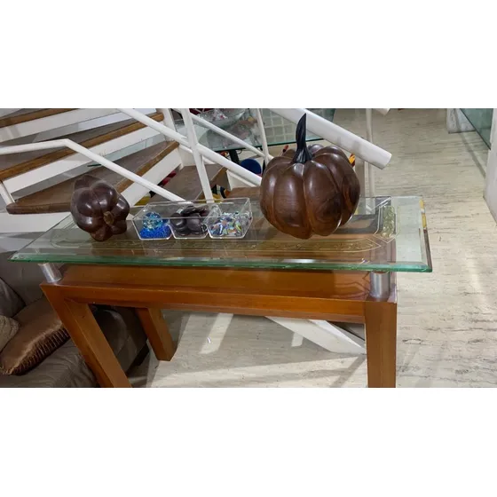 Consola De Madera O Mesa De Tv