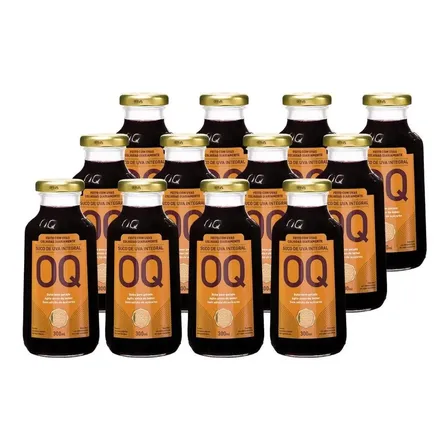 Suco De Uva Integral Oq 300ml Caixa C/12 Un