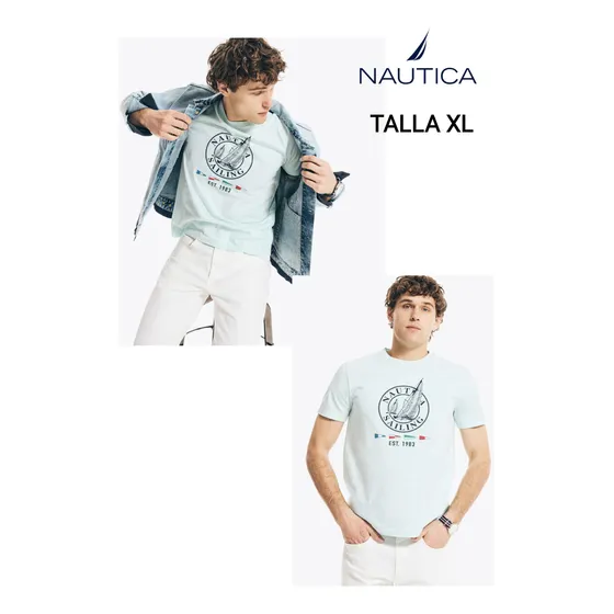Franela Caballeros Nautica Original
