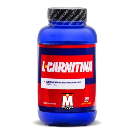 Quemador L-carnitina X 90caps 500grms Mervick Suplementos