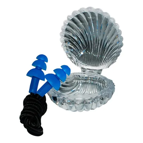 Tapon Natacion Silicon Con Hilo Marca Escualo