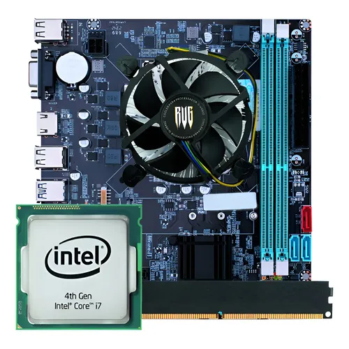 Intel Core i7-4770、マザーボード、DDR3 16GB セット Kit I7 4770 | Mercado Livre