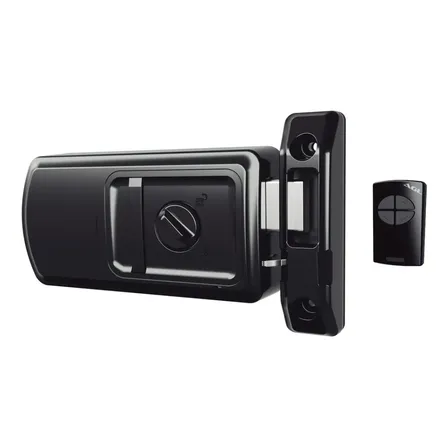 Fechadura Digital Rx100 Preta Agl Abertura Controle Ou Chave Preto