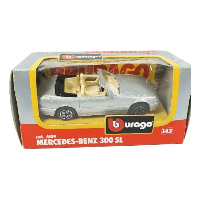 Carro Mercedes Benz 300 Sl A Escala 1:43 Cod. 4109 Burago 