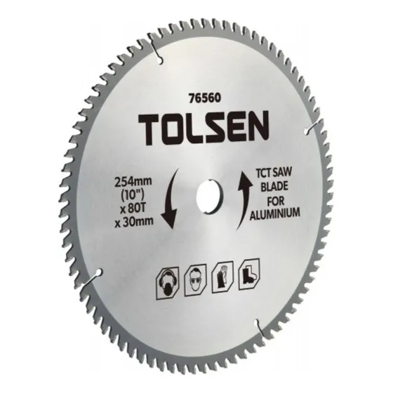 Disco Sierra De Corte Aluminio Tolsen 8 1/2 60 Dientes -sc -