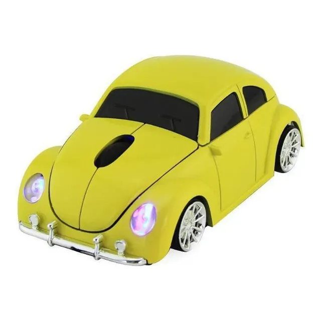 Zy Ratón Inalámbrico Creativo For Modelos De Coches Beetle