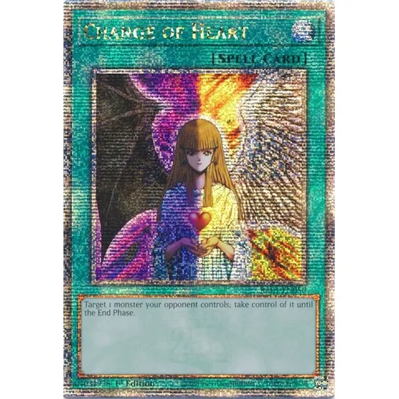 Change Of Heart Quarter Century Yugioh!
