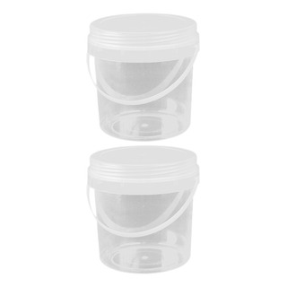Recipiente De Almacenamiento De Plástico De 2 Piezas Con Asa Recipiente De Almacenamiento De Plástico De 2 Piezas Con Asa
