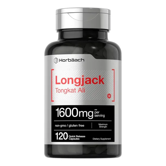 Longjack 1600mg Aumento Testosterona 120 Capsulas 