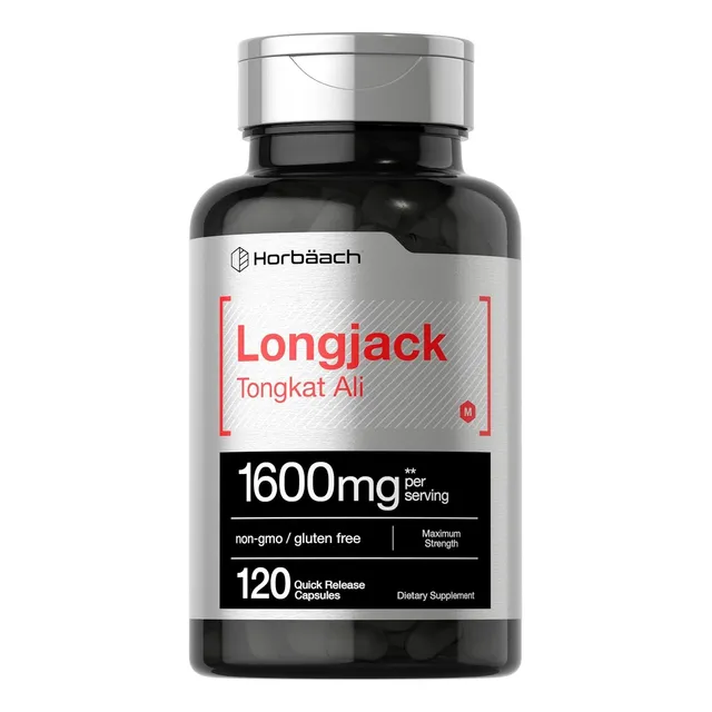 Longjack 1600mg Aumento Testosterona 120 Capsulas 