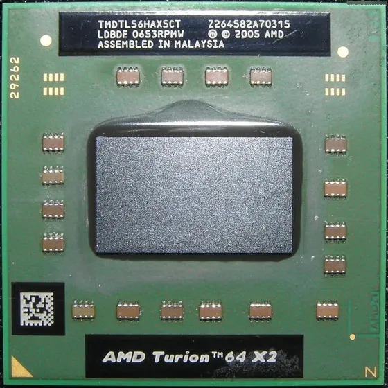 Procesador Amd Turion 64 X2 Tmdtl56hax5ct 2.0ghz S1 