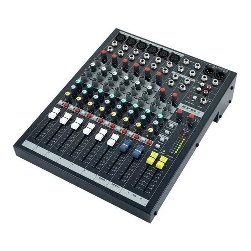 Consola Mezcladora Soundcraft Epm-6 Canales + Envío Express