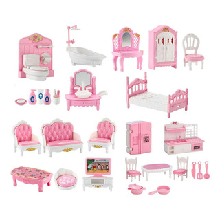 Juego De Muebles Para Casa De Muñecas Con 22 Piezas Juego De Muebles Para Casa De Muñecas Con 22 Piezas