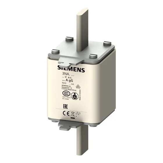Cartucho Fusible Nh Tamaño 3 500a Siemens 3na3365