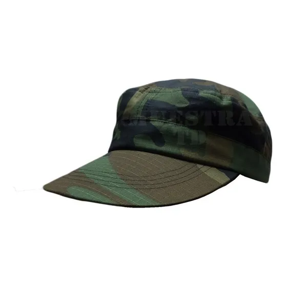 Gorra Camuflada Verde Militar / Camping Para Niños Talla 52