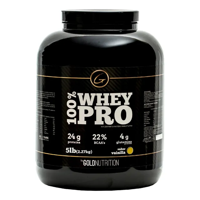 Whey Protein En Polvo Gold Nutrition 100% Whey Pro 5 Lb
