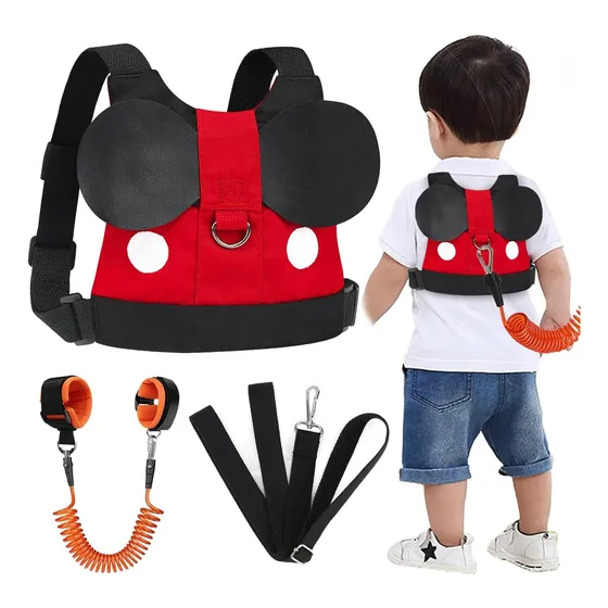 Arnes Correa De Seguridad Para Niños 4 En 1 Mickey