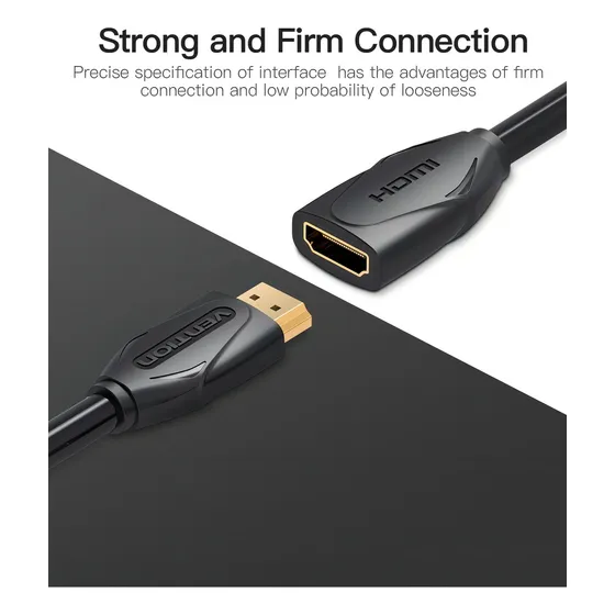 Extensor HDMI V2.0 4k 60 Hz Hdr Full HD 2 m Vention