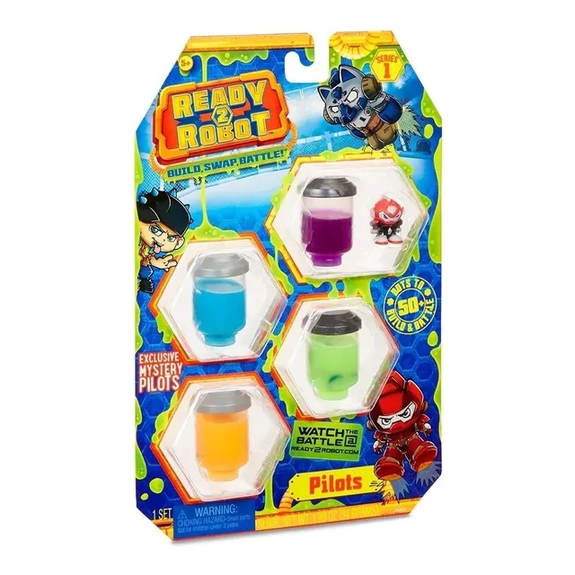 Coleccionable Ready2robot Pilotos Surtidos Wabro 553991