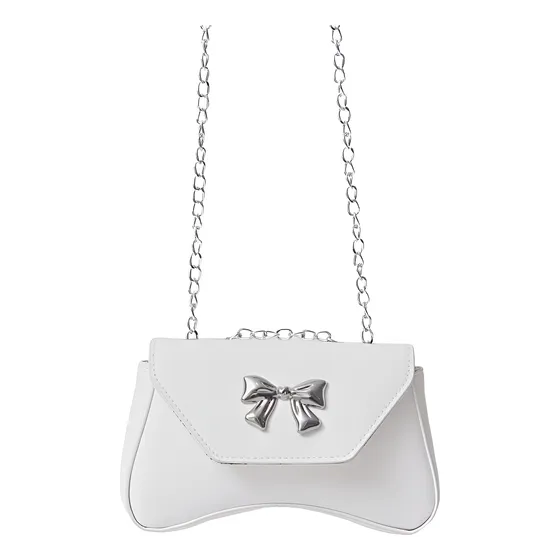 Cartera Mini Bag Moño Correa De Cadena Milokita