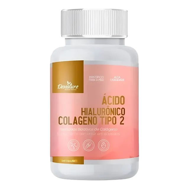 Colágeno Tipo 2 + Ácido Hialurónico Y Vitamina C 500mg