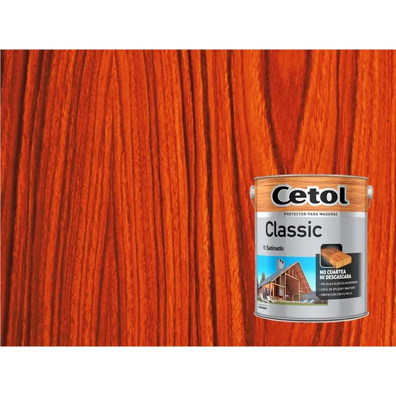 Cetol Classic Satinado Impregnante 1 Lt - Sagitario Color Cedro
