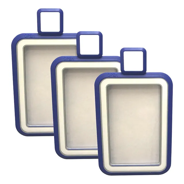 Portacredencial Carnets/ Tarjetas Identificaciones X 3unid