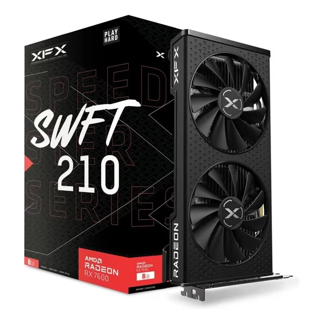 Tarjeta Gráfica Radeon Rx 7600 8 Gb Gddr6 Hdmi Dp