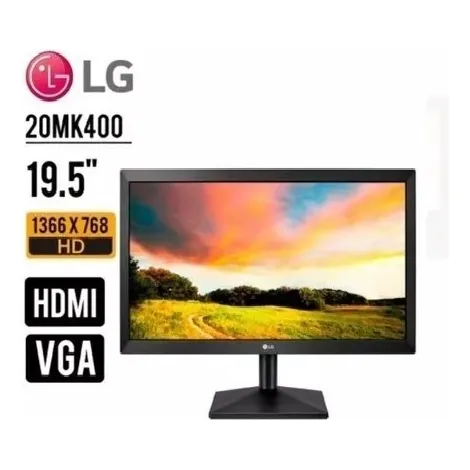 LG Monitor Hd Hdmi D-sub Led 19,5  19.5 Pulgadas Nuevo
