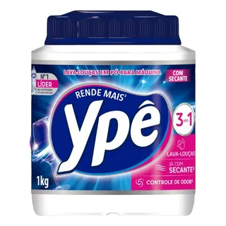 Detergente Lava Louças Em PĂł Para MĂĄquina YpĂȘ 1kg Detergente Lava Louças Em PĂł Para MĂĄquina YpĂȘ 1kg