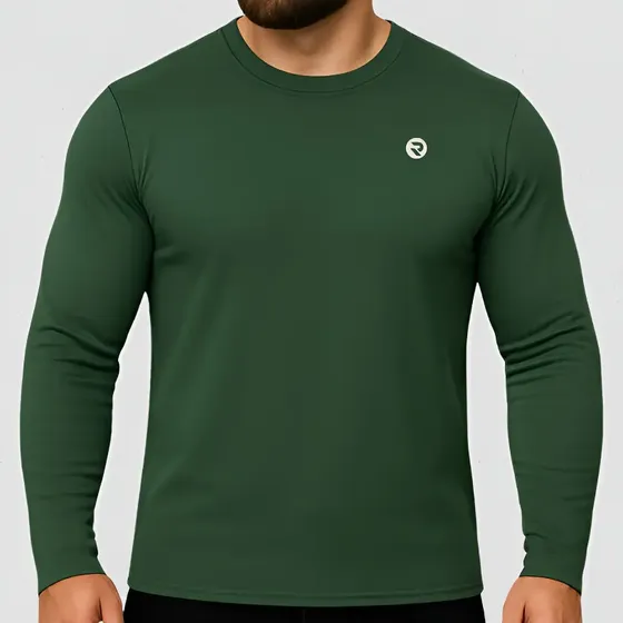 Camiseta Manga Longa Masculina Termica Proteção Uv50 Dry Fit