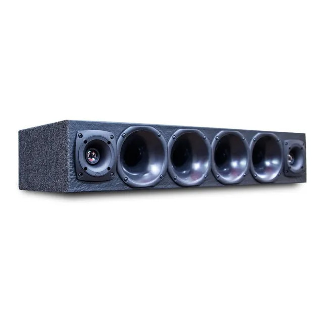 Kit Caixa Corneteira + 4 Driver + 2 Tweeter Para Woofer