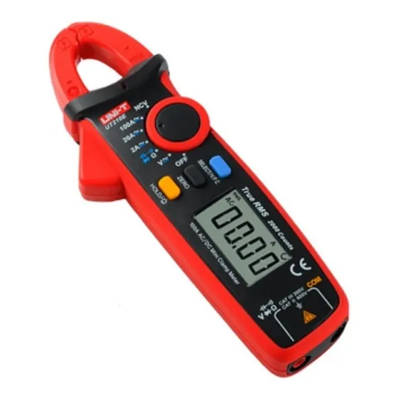 Unit Ut210e Digital Ac Dc Pinza Amperimetro Capacimetro