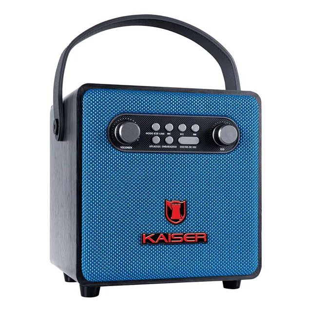 Karaoke Kaiser Portatíl 4 PuLG 2,900 W Pmpo Kas-1517