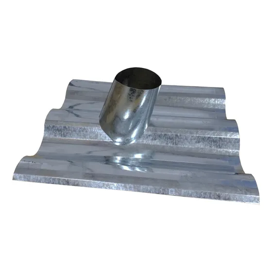Telha Ondulada Chaminé Galvanizada 6mm X 110 A 130mm