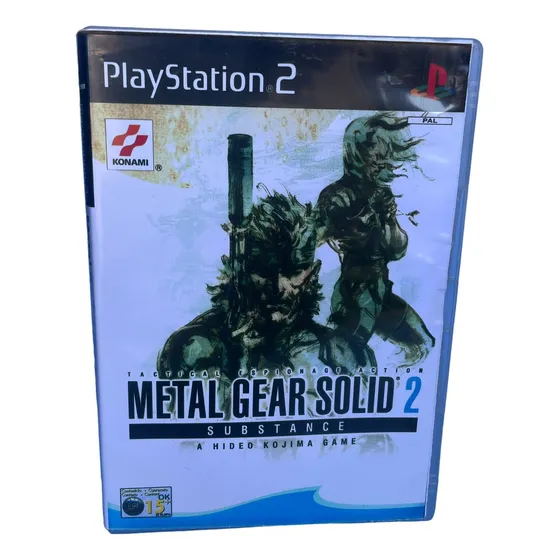 Metal Gear Solid 2 Substance Ps2 Leia A Descrição